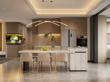 185平新混搭风客厅