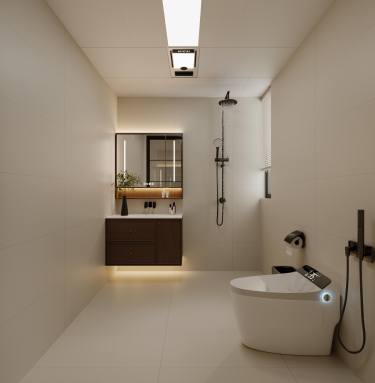 129平雅致新中卫生间