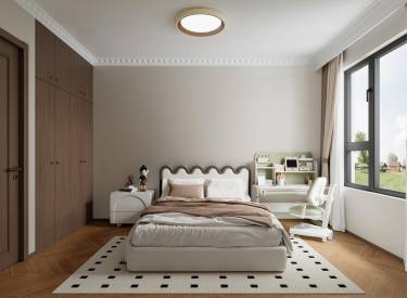 129平雅致新中儿童房