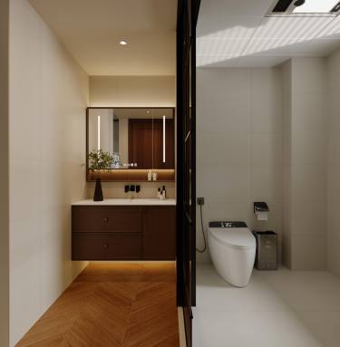 129平雅致新中卫生间