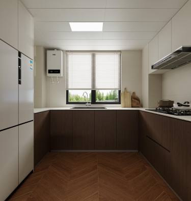 129平雅致新中厨房