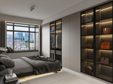 127平现代极简餐厅