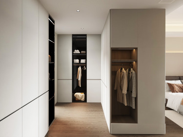 175平现代轻奢卧室