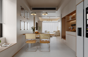 130平新混搭风餐厅