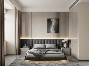 114平现代轻奢餐厅