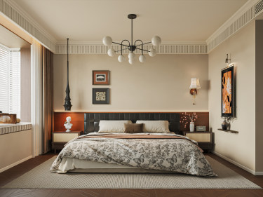 170平美拉德复古风餐厅