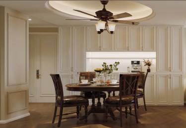 128平美拉德复古风餐厅