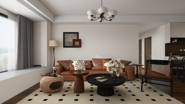 116平中骏天荟现代中古风格