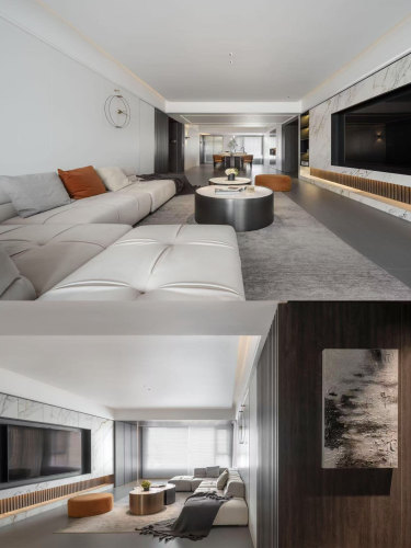 112m²现代：显大不失高级感