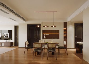 143平美拉德复古风餐厅