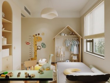 143平美拉德复古风卧室