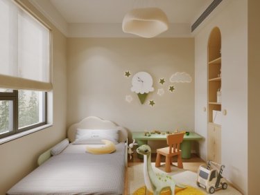 143平美拉德复古风卧室