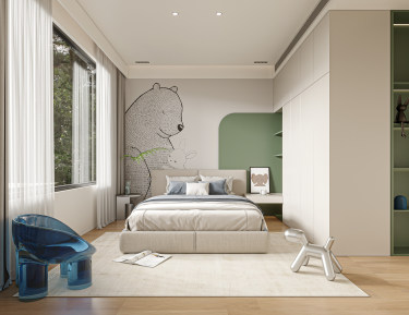 280平奶油风卧室