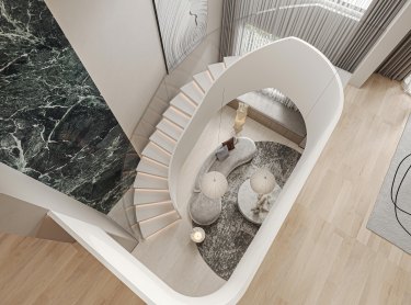 280平奶油风客厅