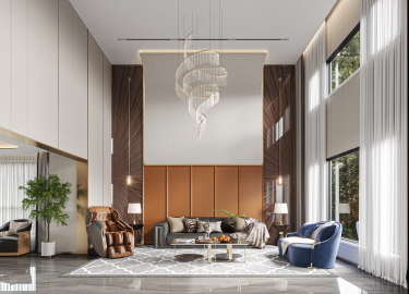 400平卿峰丽景现代轻奢风格