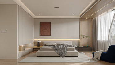 280平奶油风卧室