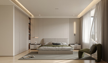 280平奶油风卧室