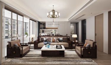 143平大悦澜庭新中式风格