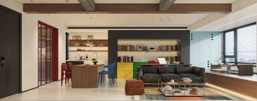 150平中航樾园包豪斯风格