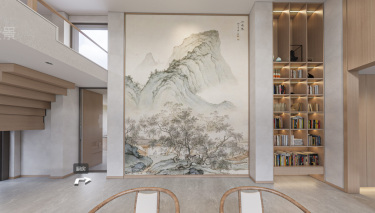 310平原木风客厅