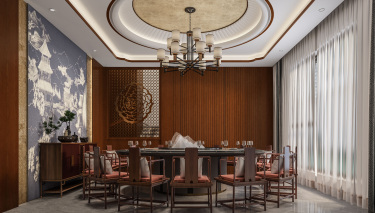 500平姑苏民墅传统中式风格