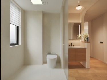 89平原木风卫生间