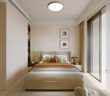 143平奶油风卧室