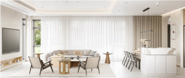 310平原木风客厅