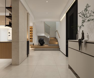 280平现代简约玄关