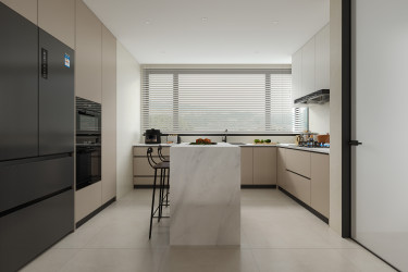 280平现代简约厨房