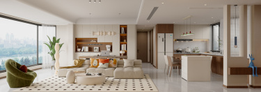 135平花语云萃现代中古风格