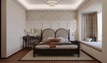 129平美拉德复古风卧室