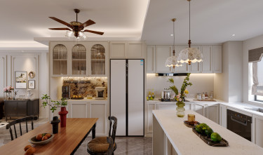 129平美拉德复古风餐厅