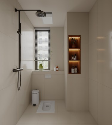 99平新混搭风卫生间