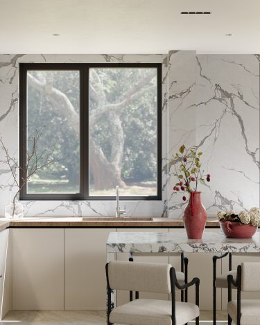 120平奶油风餐厅