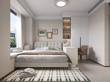 175平美拉德复古风卧室