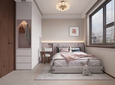 175平美拉德复古风卧室