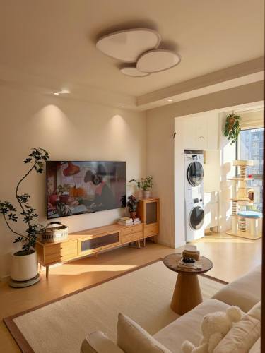 丰县小户型原木北欧风｜简约舒适，实用与颜值并存