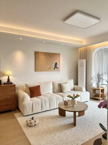 丰县原木奶油风｜温柔治愈，把松弛感装进家