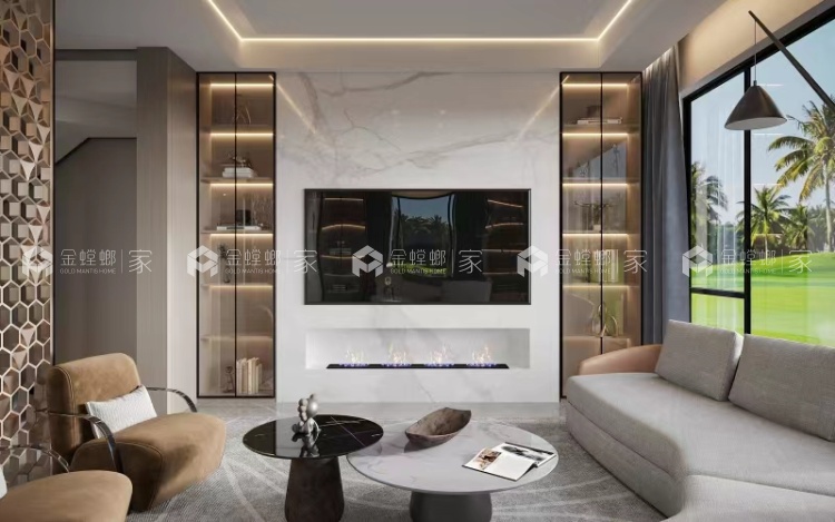 350平中兴兰溪荟现代轻奢风格