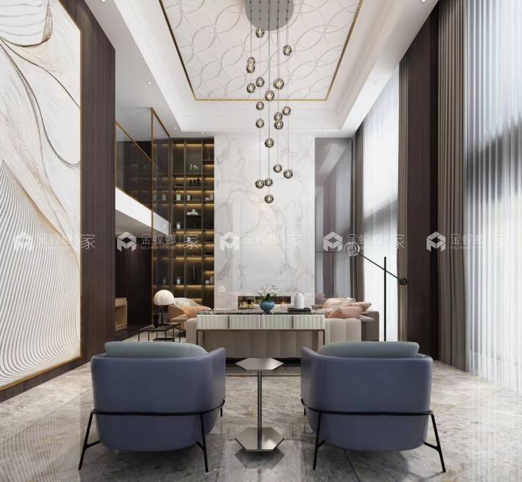 600平北城美墅现代简约风格