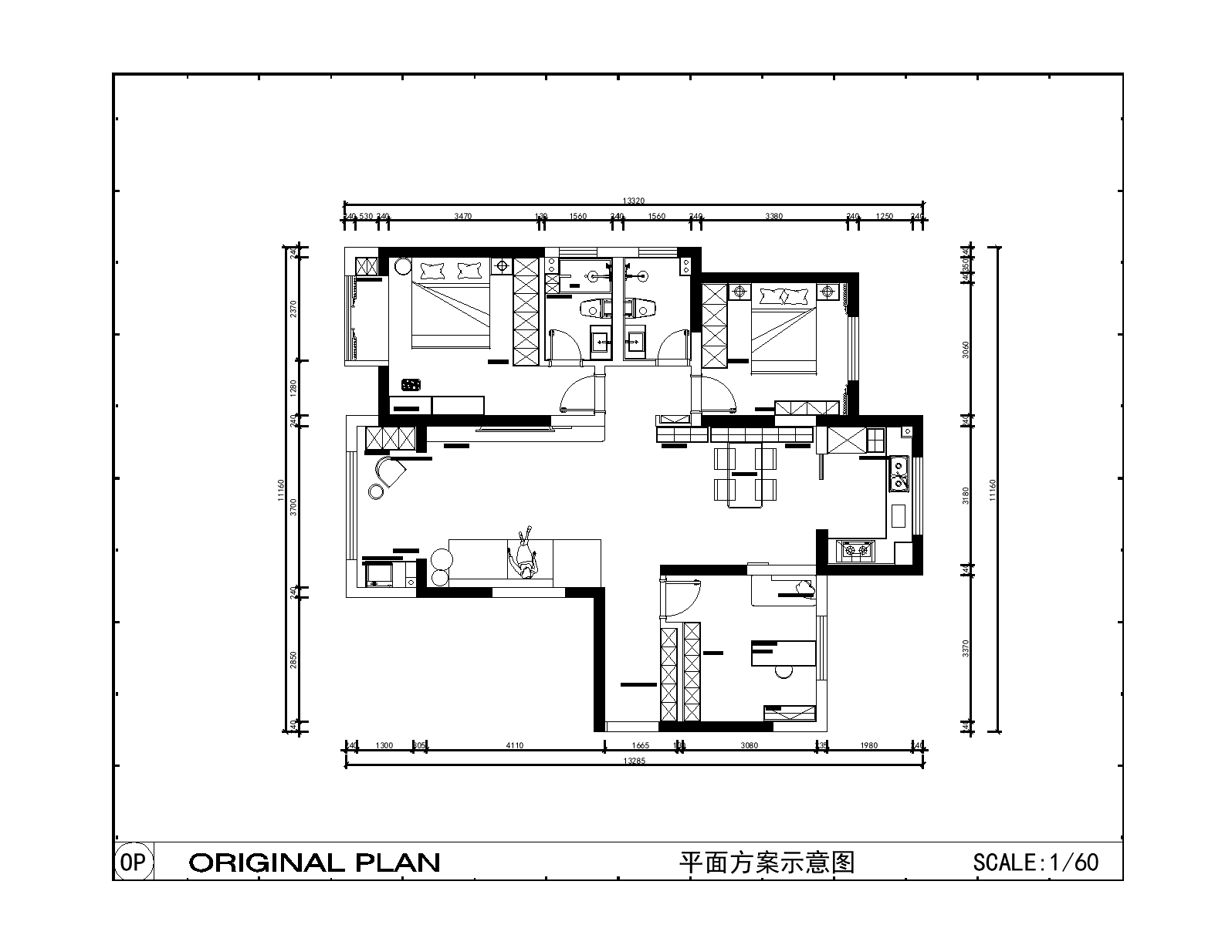 城发和府--116--中古风-平面布置图